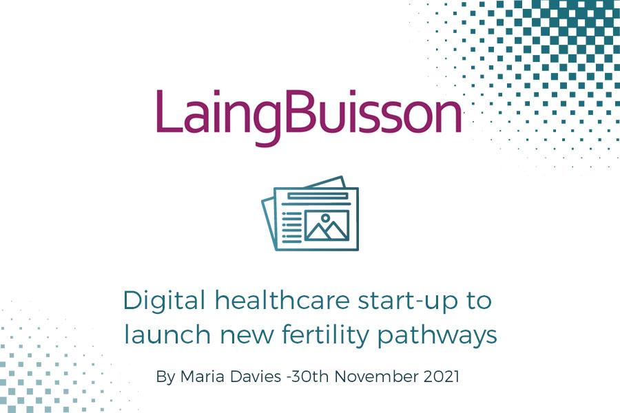 Une start-up de soins de santé numériques lance de nouvelles voies de fertilité