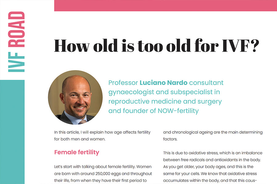 Wie alt ist zu alt für IVF?