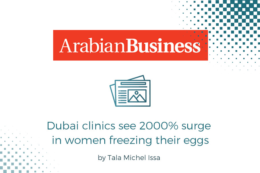 Dubai clinics see 2000% surge in women freezing their eggs