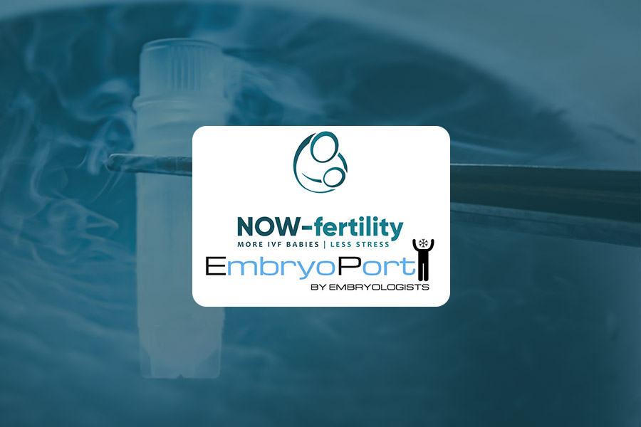 NOW-fertility partners with international courier service