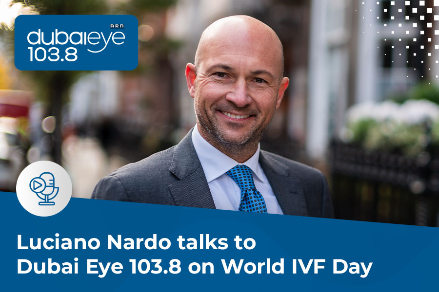 Luciano Nardo talks to Dubai Eye 103.8 on World IVF Day